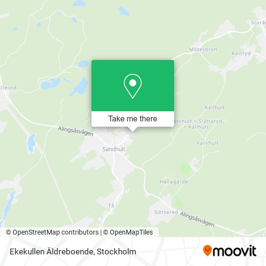 Ekekullen Äldreboende map