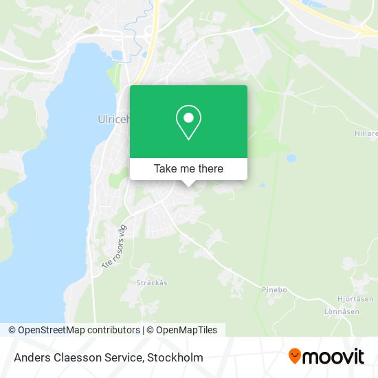 Anders Claesson Service map