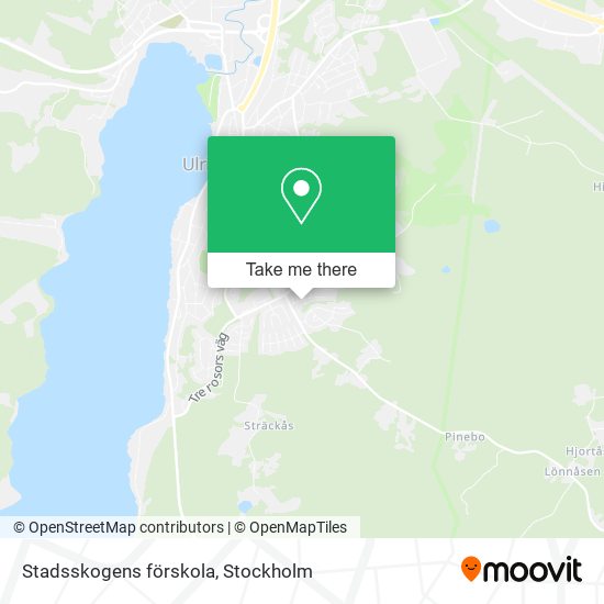 Stadsskogens förskola map