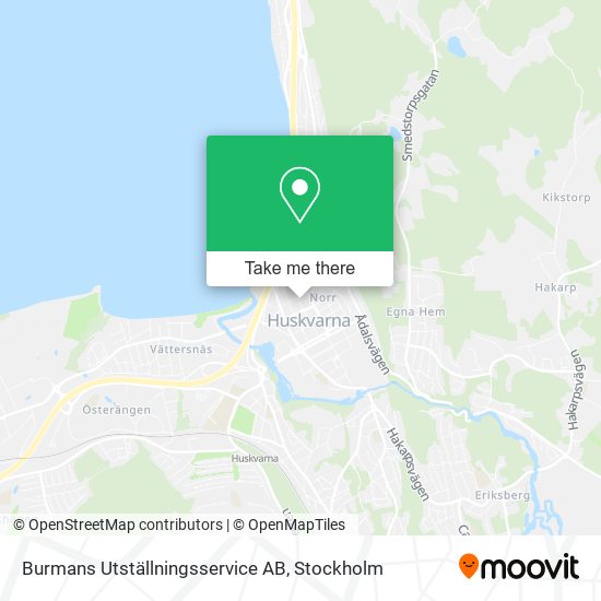 Burmans Utställningsservice AB map