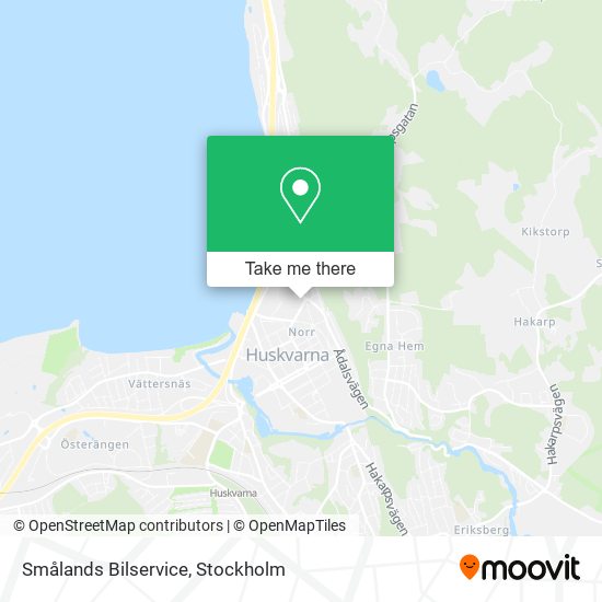 Smålands Bilservice map