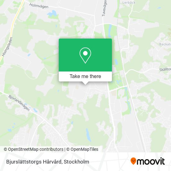 Bjurslättstorgs Hårvård map