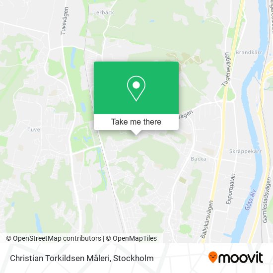 Christian Torkildsen Måleri map