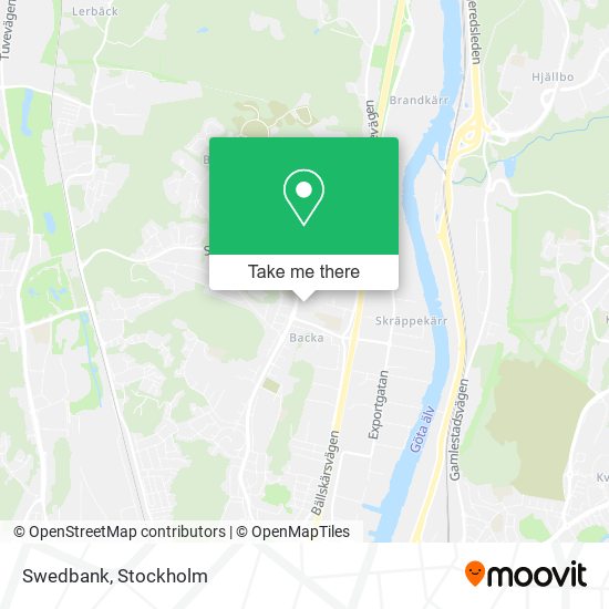 Swedbank map