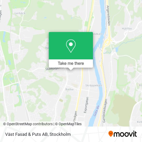 Väst Fasad & Puts AB map