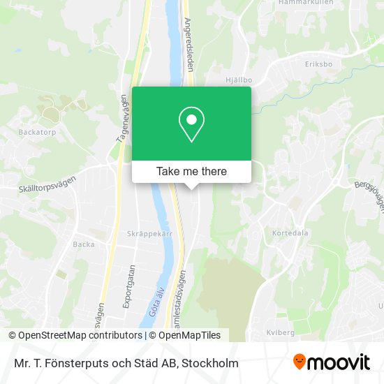 Mr. T. Fönsterputs och Städ AB map