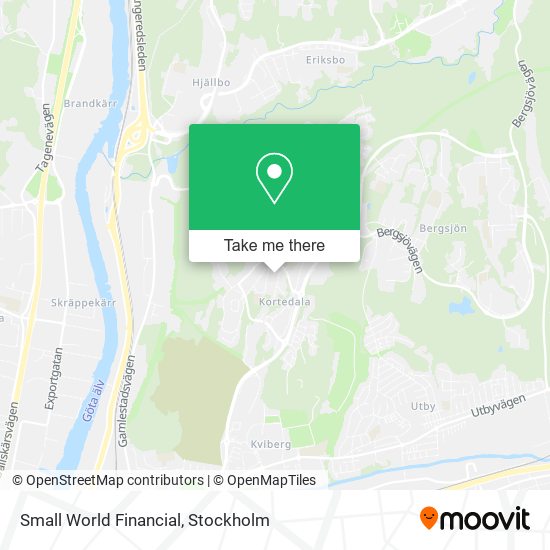 Small World Financial map