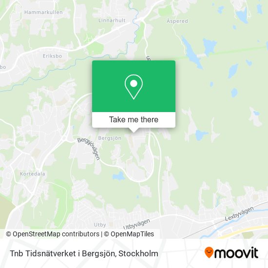 Tnb Tidsnätverket i Bergsjön map