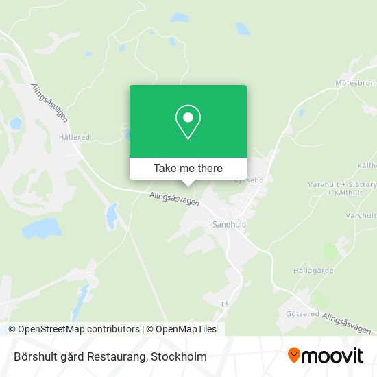 Börshult gård Restaurang map