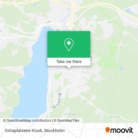 Götaplatsens Kiosk map