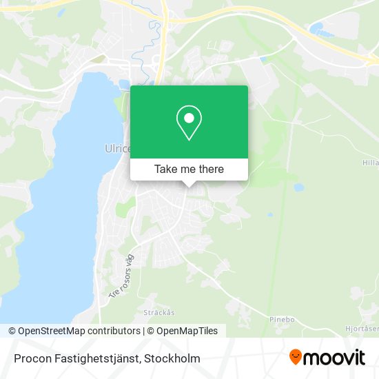 Procon Fastighetstjänst map