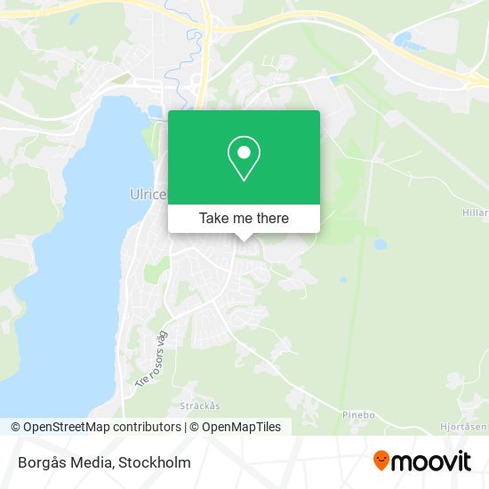 Borgås Media map