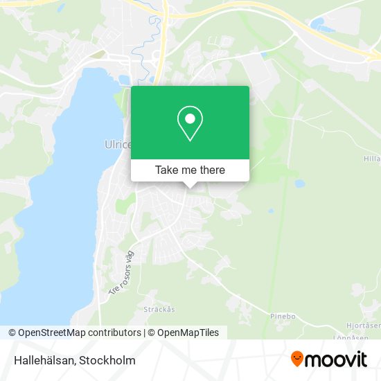 Hallehälsan map