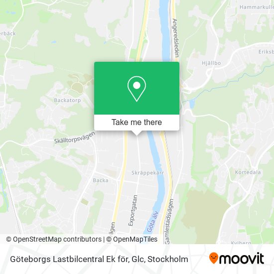Göteborgs Lastbilcentral Ek för, Glc map