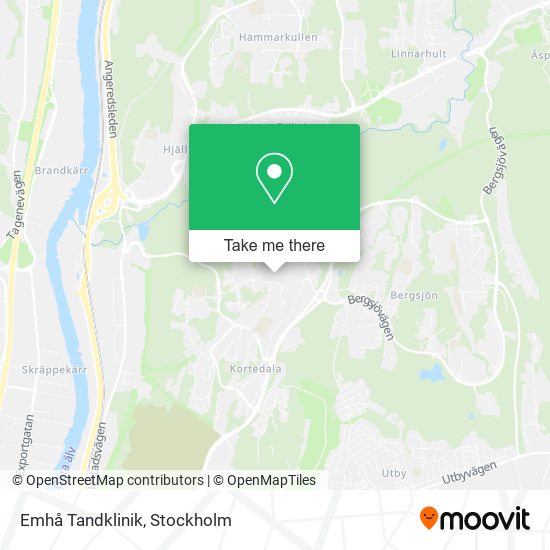 Emhå Tandklinik map