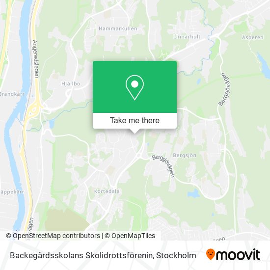 Backegårdsskolans Skolidrottsförenin map