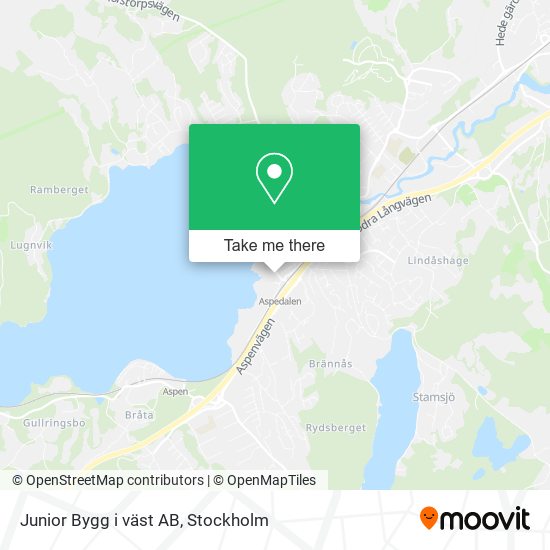 Junior Bygg i väst AB map