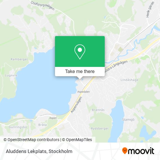 Aluddens Lekplats map