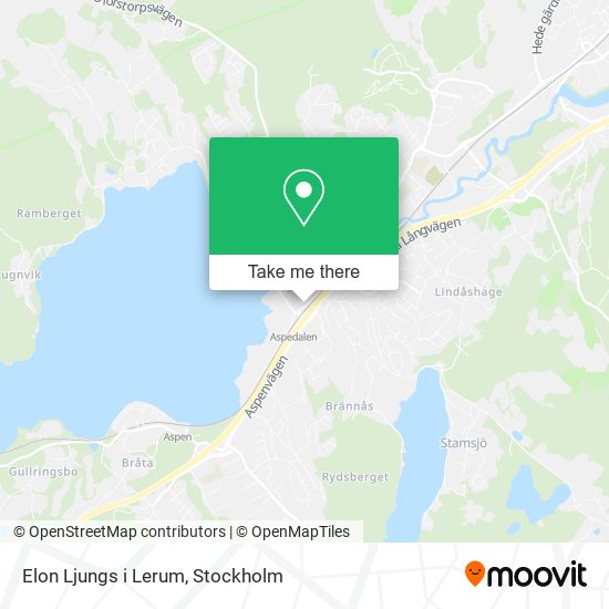 Elon Ljungs i Lerum map