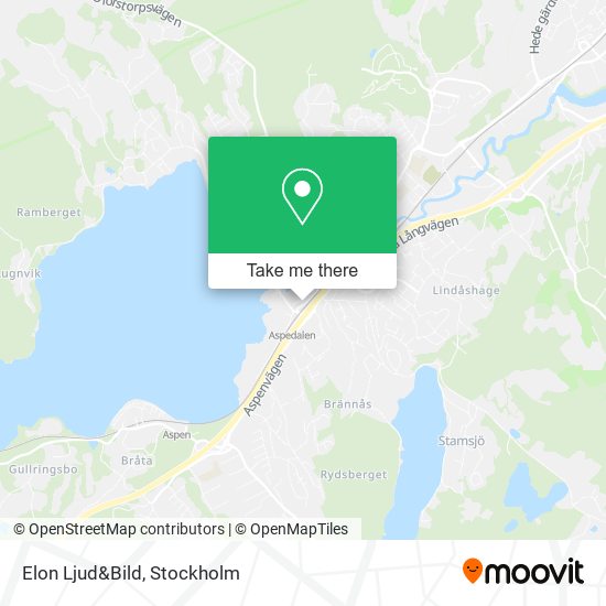 Elon Ljud&Bild map