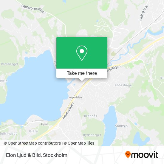 Elon Ljud & Bild map