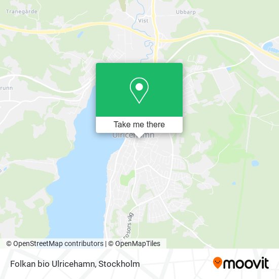 Folkan bio Ulricehamn map