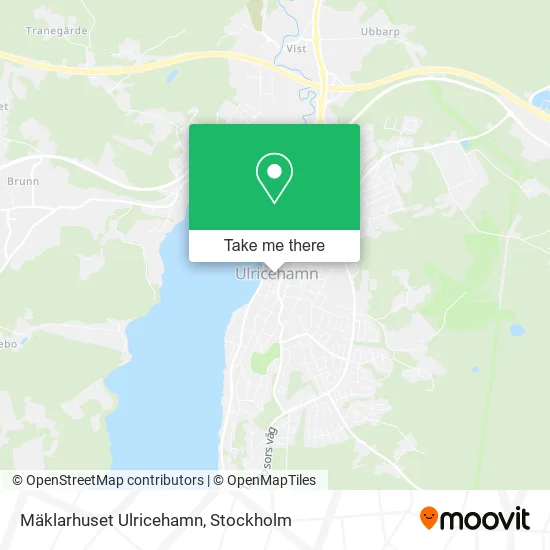 Mäklarhuset Ulricehamn map