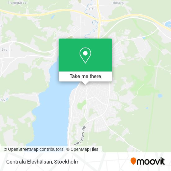 Centrala Elevhälsan map