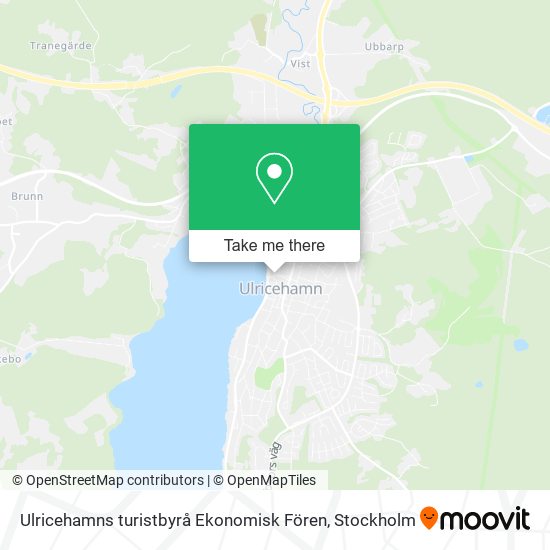 Ulricehamns turistbyrå Ekonomisk Fören map