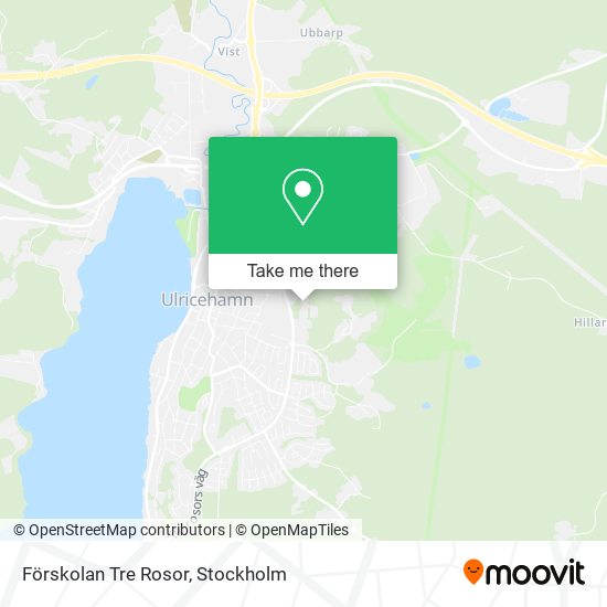 Förskolan Tre Rosor map