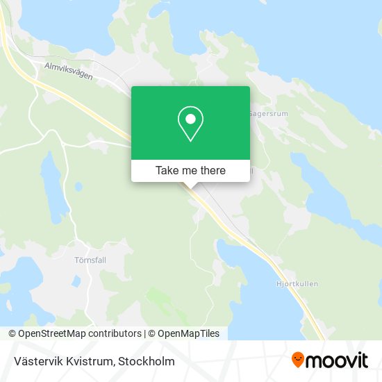 Västervik Kvistrum map
