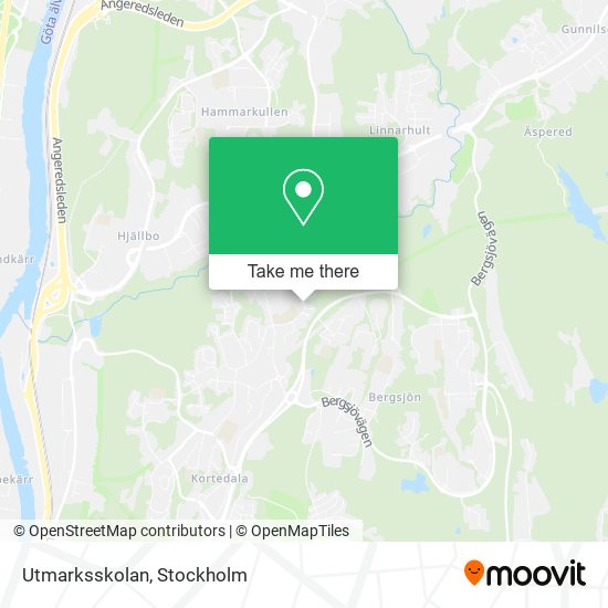 Utmarksskolan map