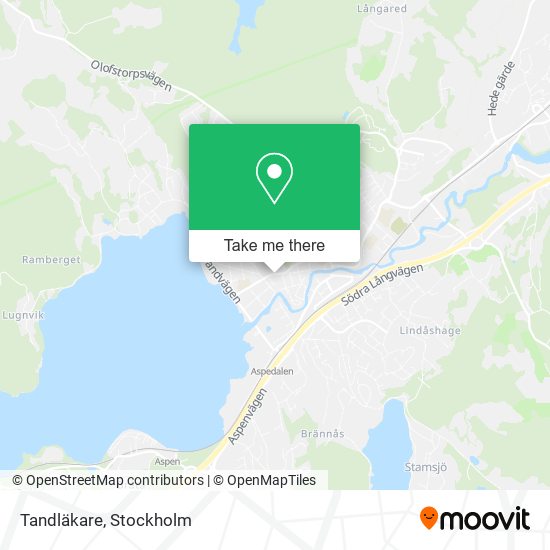 Tandläkare map