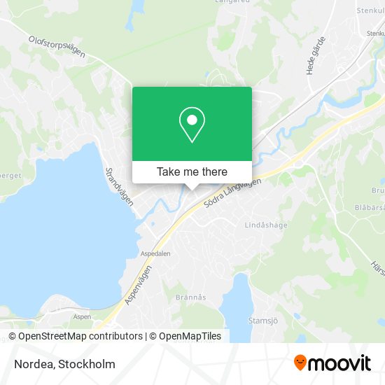 Nordea map