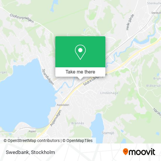 Swedbank map