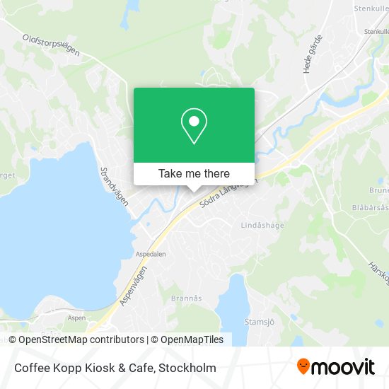 Coffee Kopp Kiosk & Cafe map