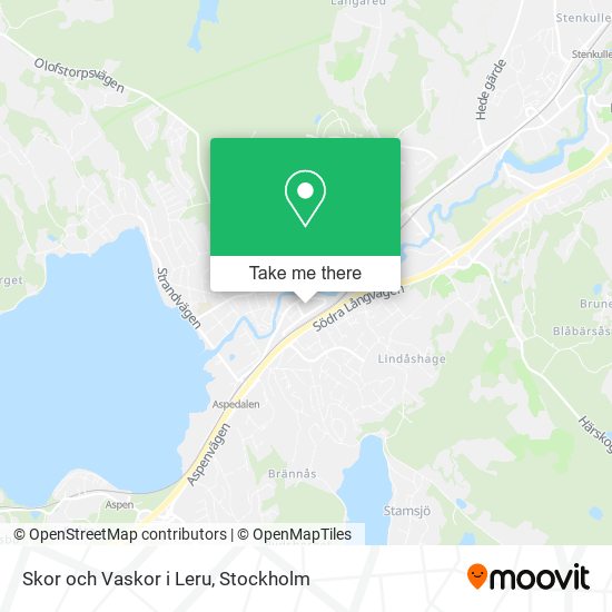 Skor och Vaskor i Leru map