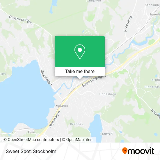 Sweet Spot map