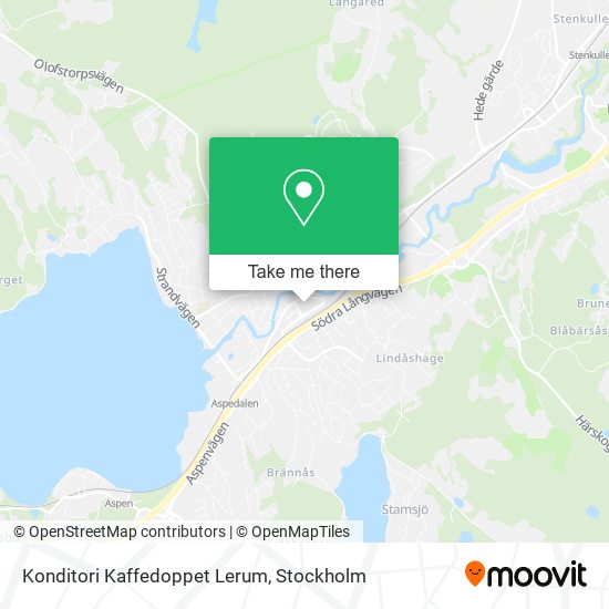 Konditori Kaffedoppet Lerum map