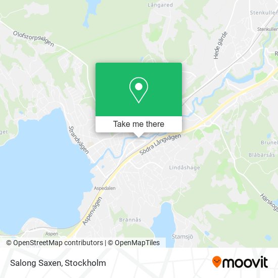 Salong Saxen map