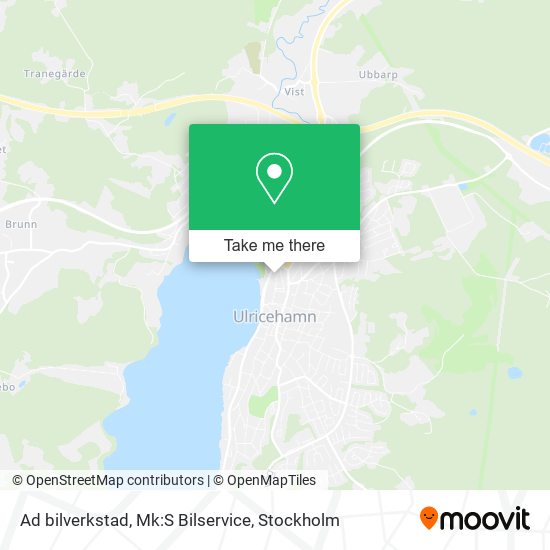 Ad bilverkstad, Mk:S Bilservice map