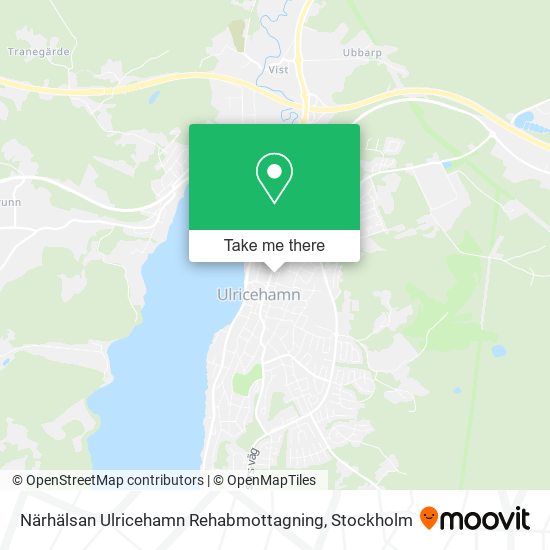 Närhälsan Ulricehamn Rehabmottagning map