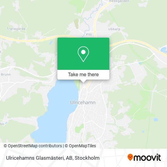 Ulricehamns Glasmästeri, AB map