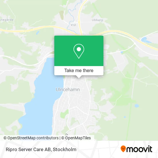 Ripro Server Care AB map
