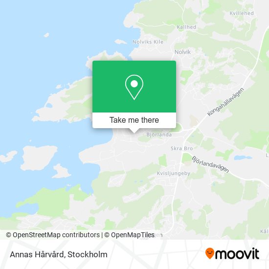 Annas Hårvård map