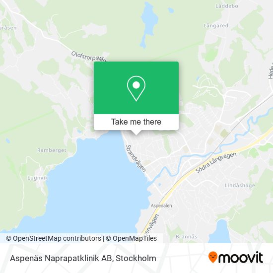 Aspenäs Naprapatklinik AB map