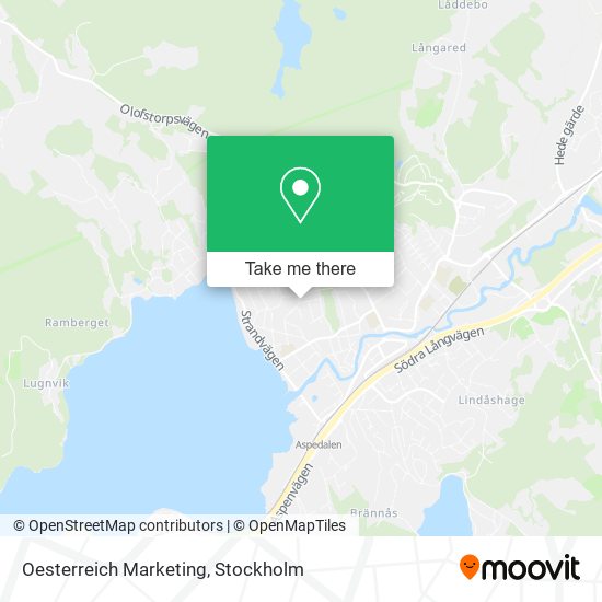 Oesterreich Marketing map