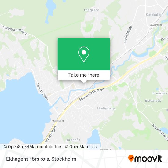 Ekhagens förskola map