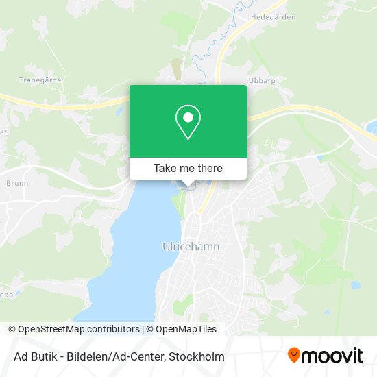 Ad Butik - Bildelen/Ad-Center map
