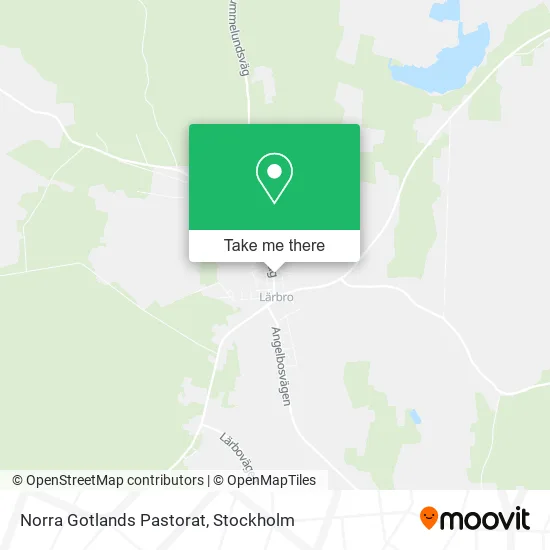 Norra Gotlands Pastorat map